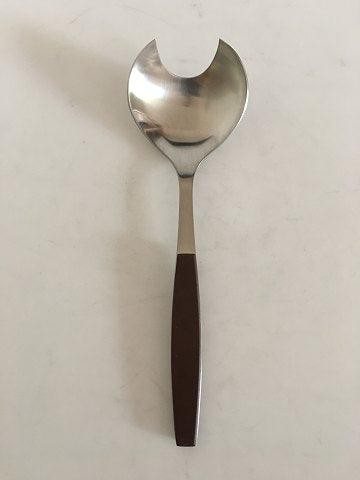 Georg Jensen Strata Brown Serving Fork / Spoon