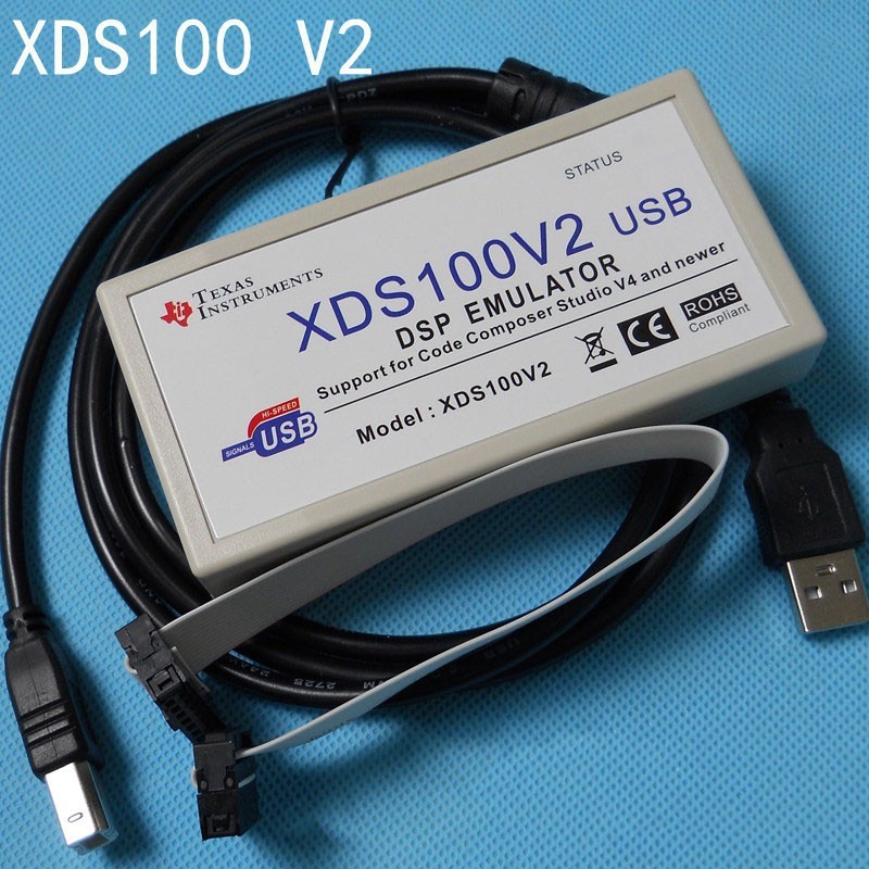 XDS100V2 China-Made DSP Emulator DSP Programmer for Code Composer Studio V4 #TOP
