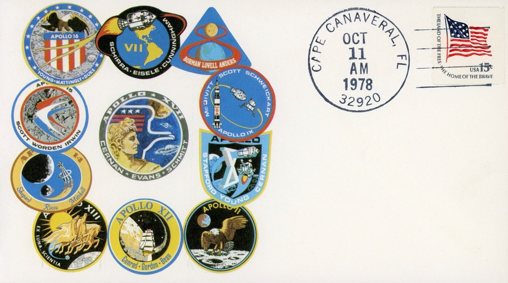 US 1618C Apollo Space Cover