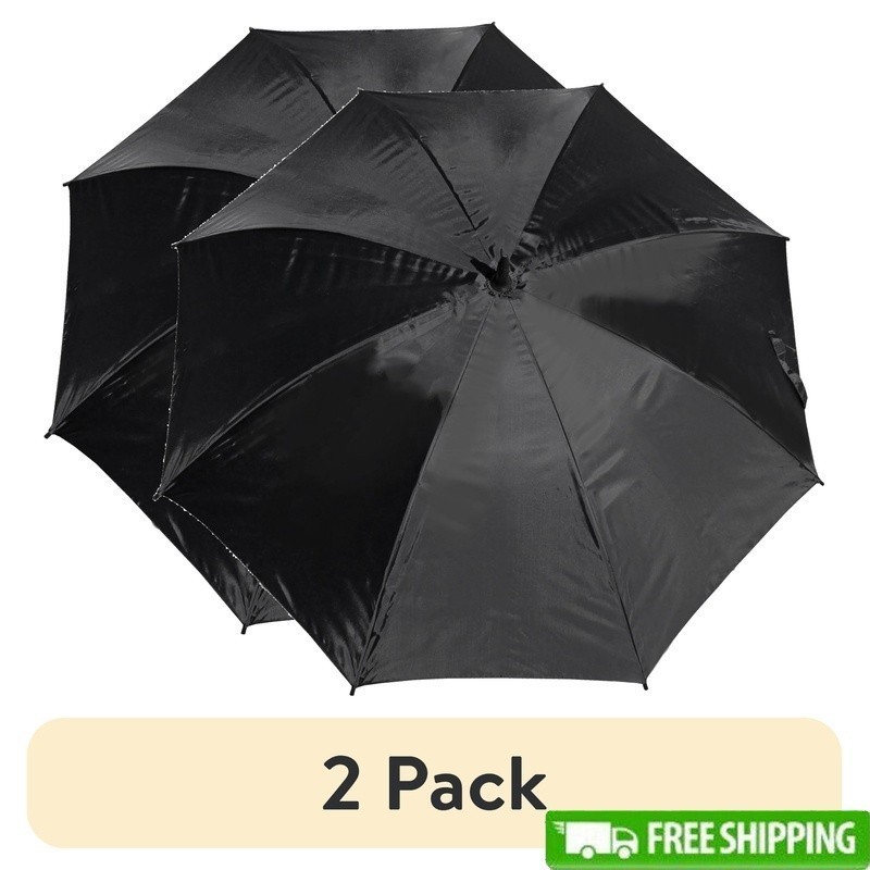2 Pack Golf Umbrella Oversized 52 inch Durable Water Resistant Ergonomic Handle