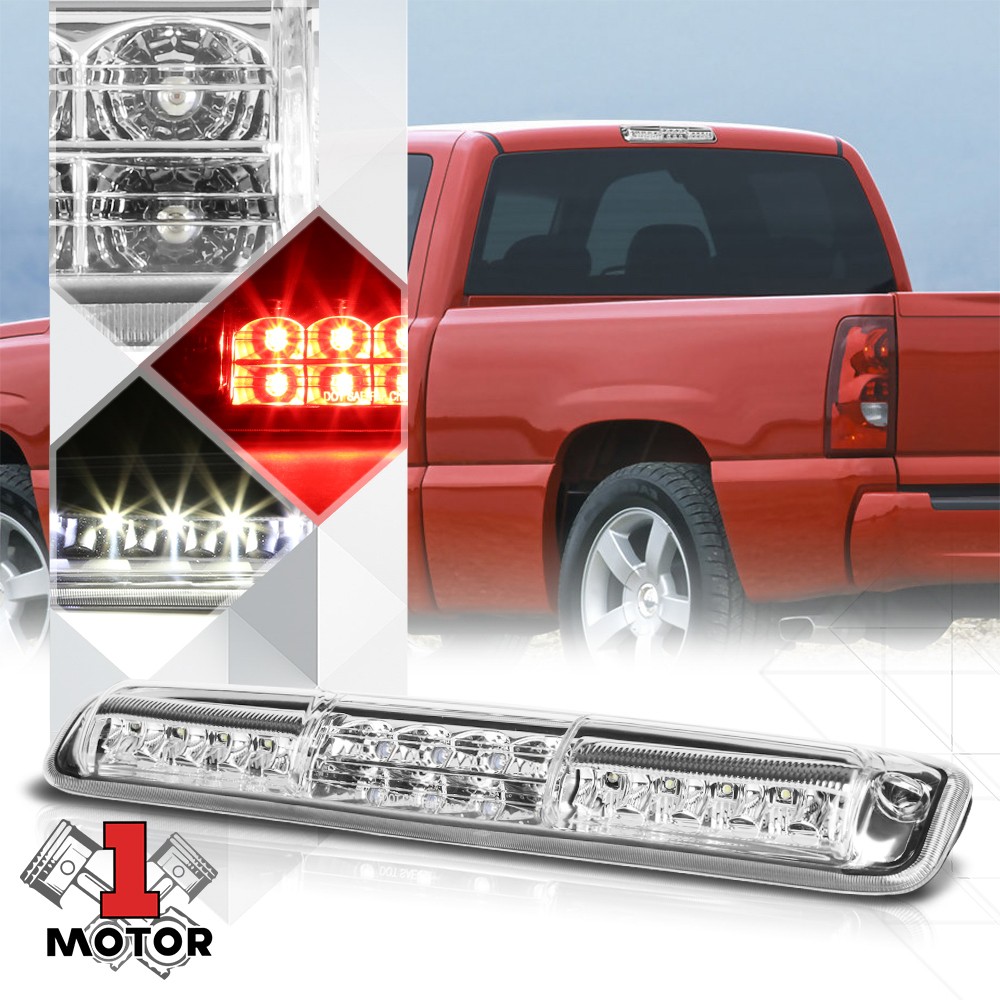 Clear Rear LED Third[3rd]Brake Light Cargo Functioned for 99-07 Silverado/Sierra