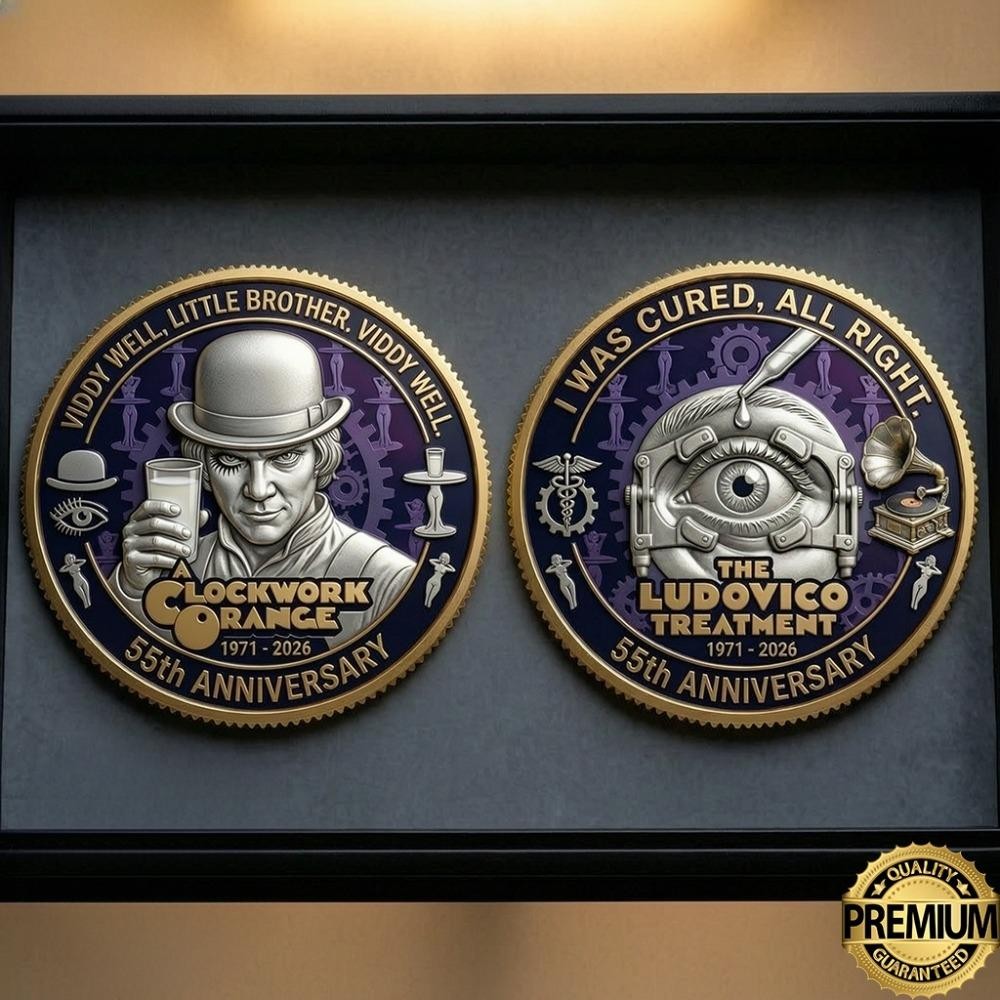 A Clockwork Orange 55Th Anniversary Coin