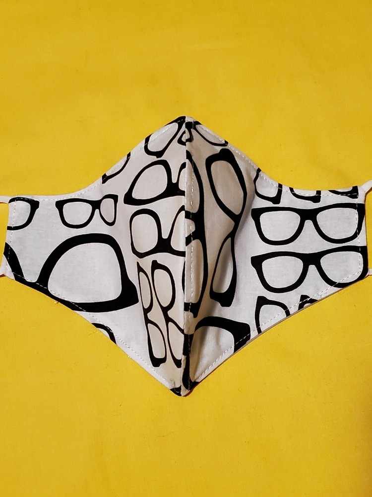 Handmade Glasses Adjustable Face Mask