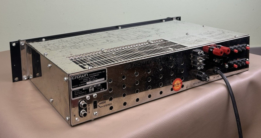 CROWN POWER LINE ONE AMPLIFIER