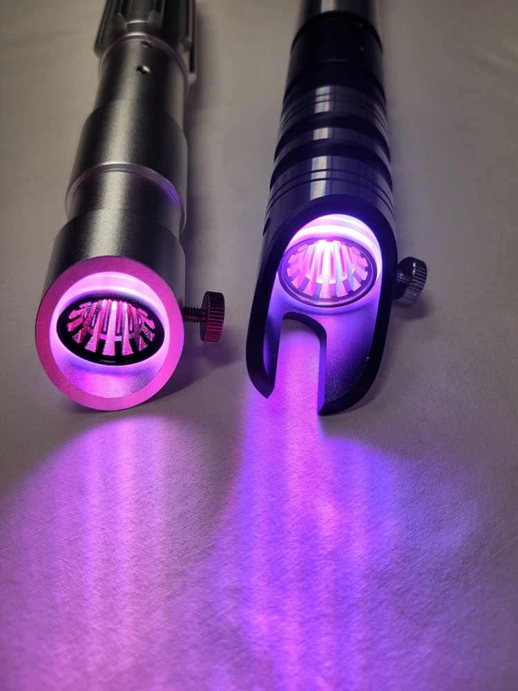 Lightsaber Blade Plug 1 Inch Black or Silver Light Saber Blade Plug Stud