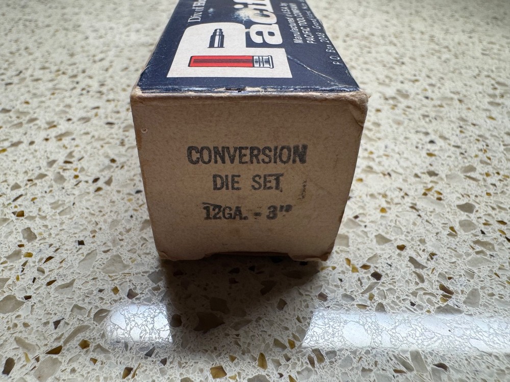 Pacific / Hornady Reloading Conversion Die Set 12GA 3"