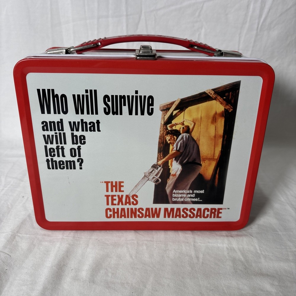 TEXAS CHAINSAW MASSACRE LUNCHBOX w/ THERMOS!