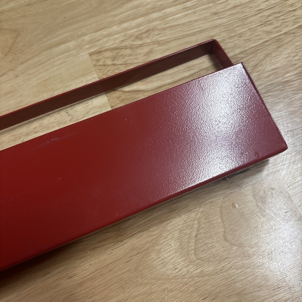 Matco Tools Socket Tray Holder Organizer Red for SAE Deep 11pc 1/2" Dr Set READ!