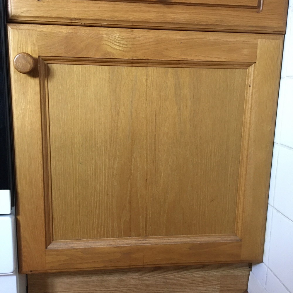 Pine Kitchen Base Cupboard Door - Right Opening X2