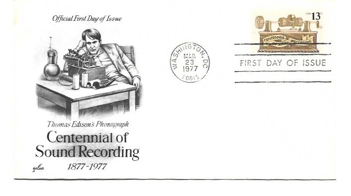 1705 Sound Recording, ArtCraft FDC