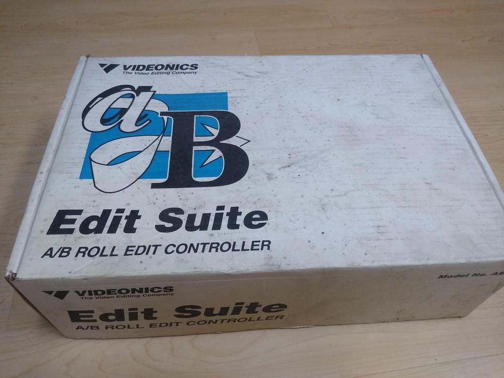 Videonics Edit Suite A/B Roll Edit Controller with Box, Cord, and Manual