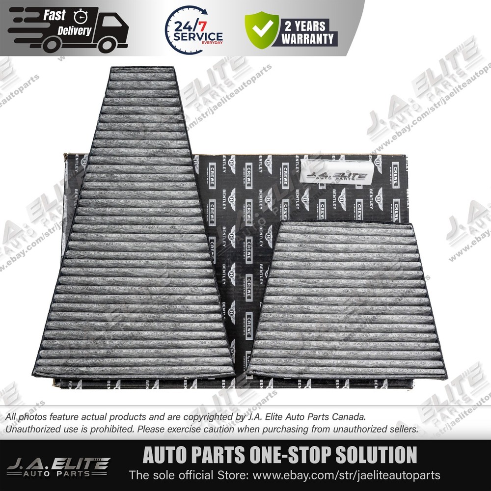 Pollen Filter Set (Only Filter) for Bentley Continental GT GTC