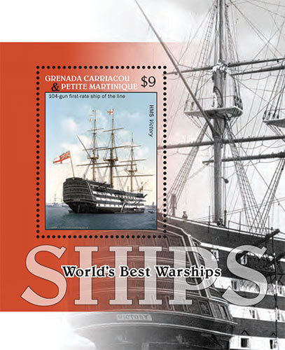 Grenadines - 2013 Ships Stamp - S/S MNH