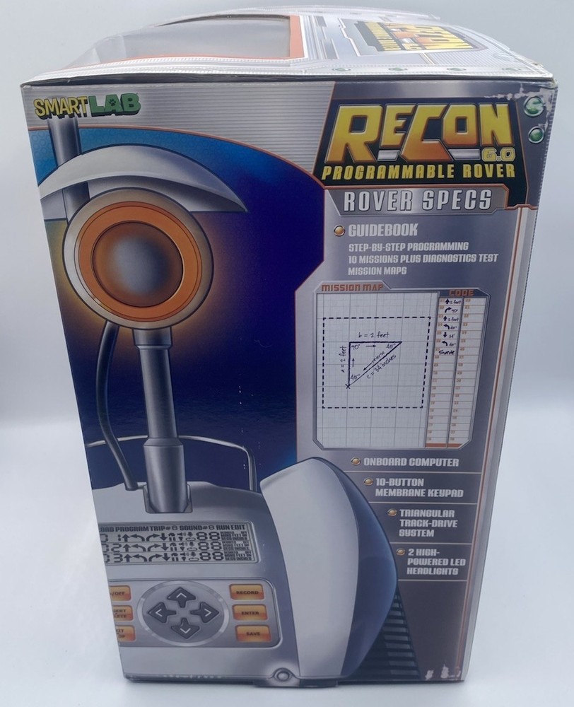SmartLab Recon 6.0 Programmable Rover Robot ~ New Sealed