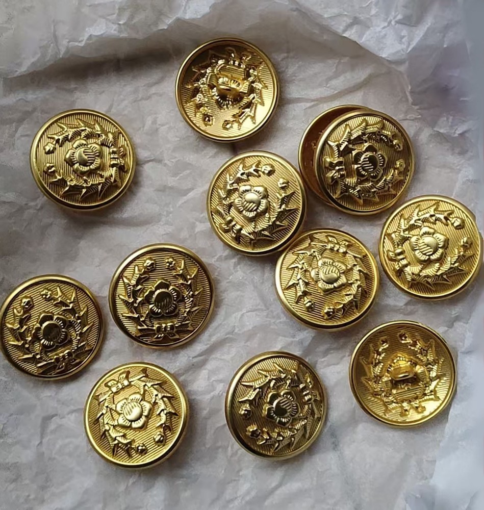 replica korea army  button