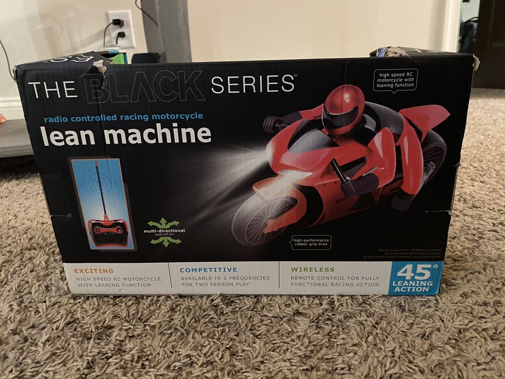 Lean Machine Voice Controlled Motorized Motorcycle