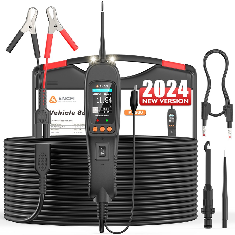 ANCEL PB500 PowerScan Electrical Probe Power 12V/24V AVOmeter Circuit Tester
