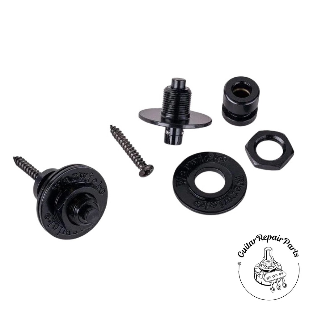 Warwick Security Lock, Locking Strap System Set - Black