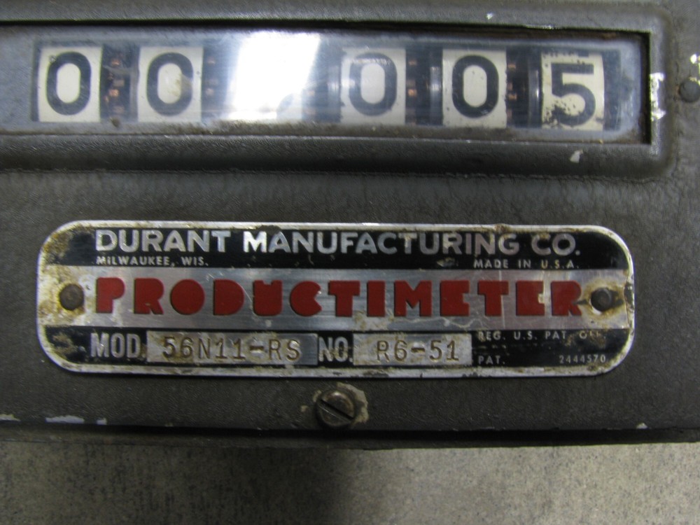 Durant Production Counting Meter