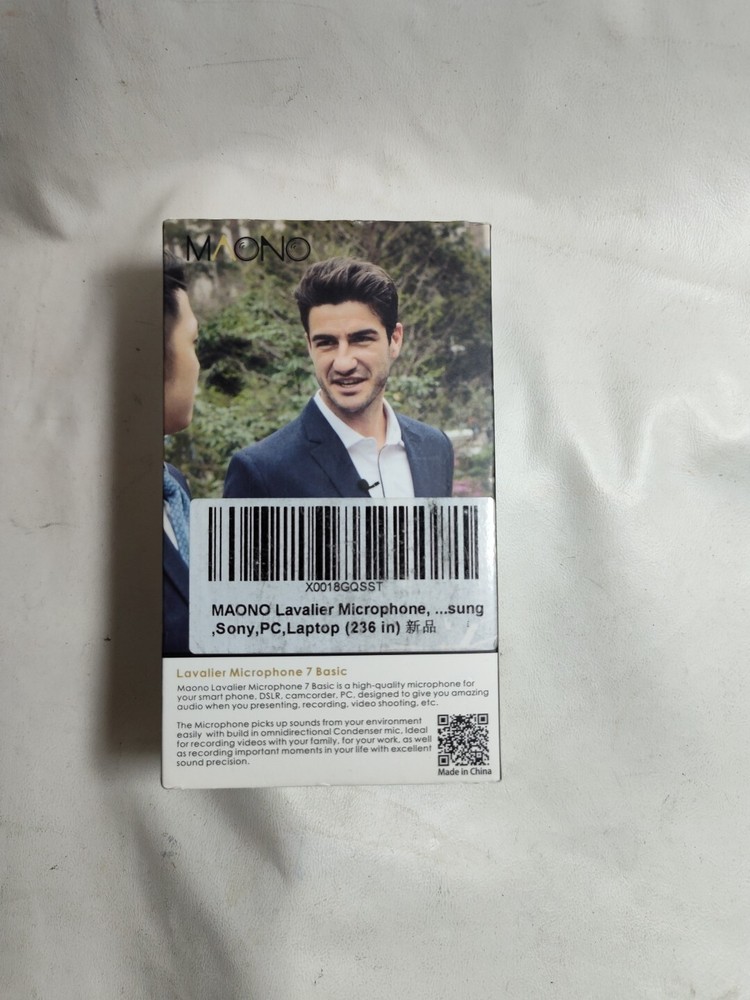 Maono Lavalier Microphone 7 Basic Condensor Mic