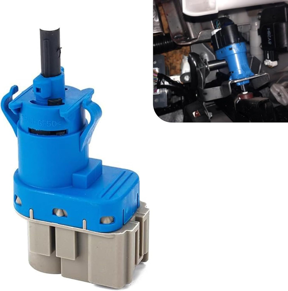 Car Brake Light Switch 4-Pin Modification Switch (Blue & Gray)