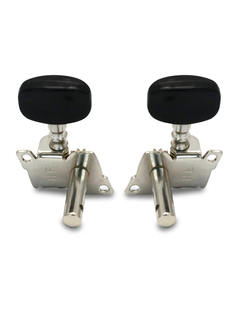 Classical Guitar Tuning Pegs 3L 3R Chrome Machine Heads String Tuners