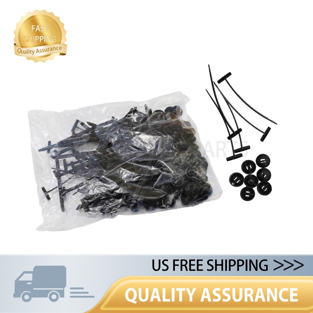 100PCS Heavy Duty Nylon Cable Ties Self-Locking Zip Ties Multi-Purpose US
