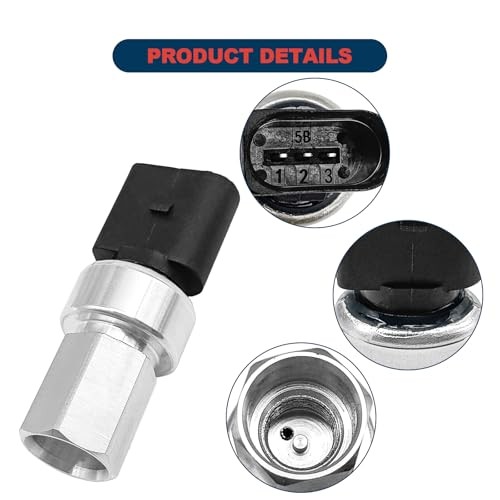 A/C Air Conditioner Pressure Sensor Switch Compatible with VW Conditioner 2000