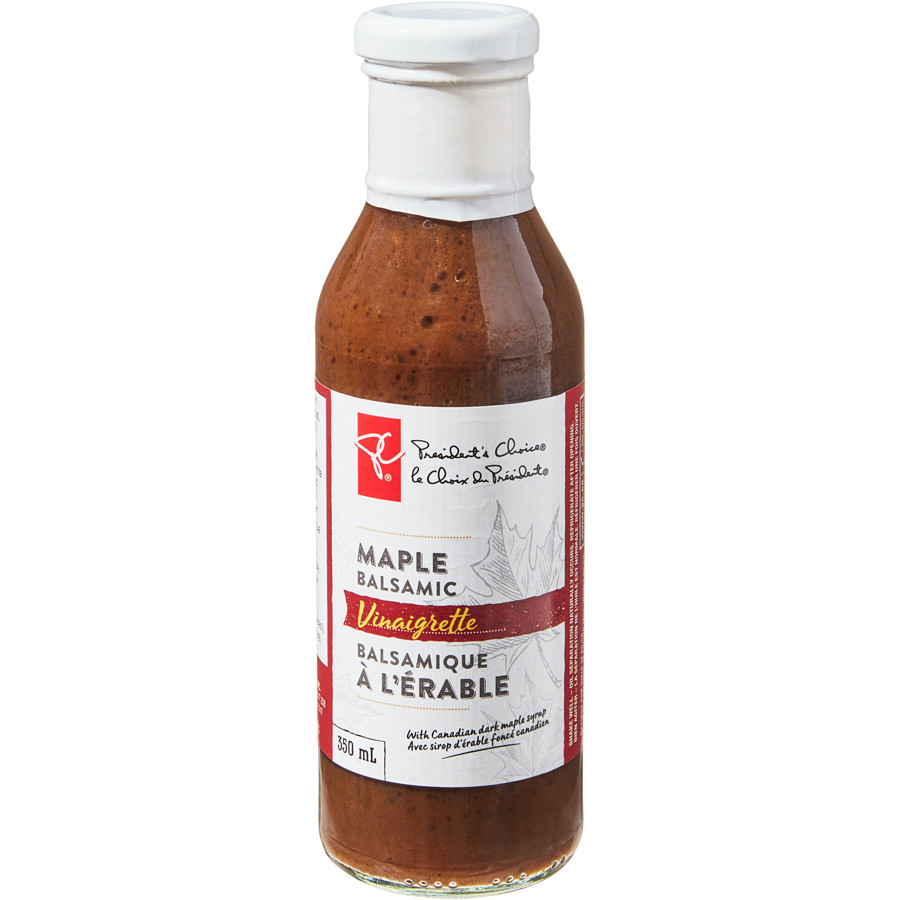 2-Pack President's Choice Maple Balsamic Vinaigrette