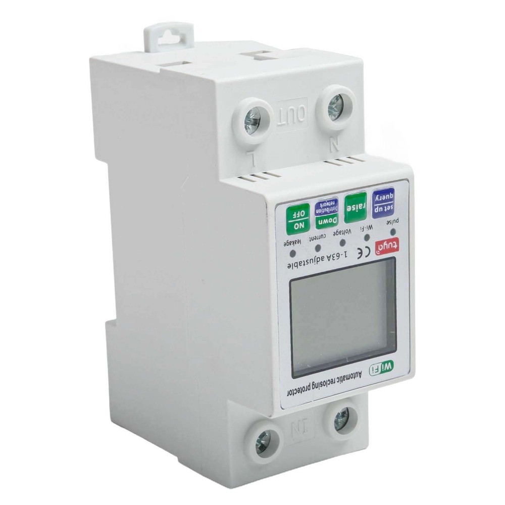 Current Breaker Multiple Protection Overvoltage Protection Digital LCD Display