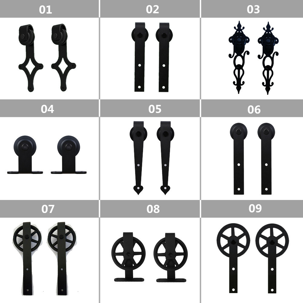 Sliding Barn Door Hardware Roller （NoTrack)  Only 1 Pair Roller