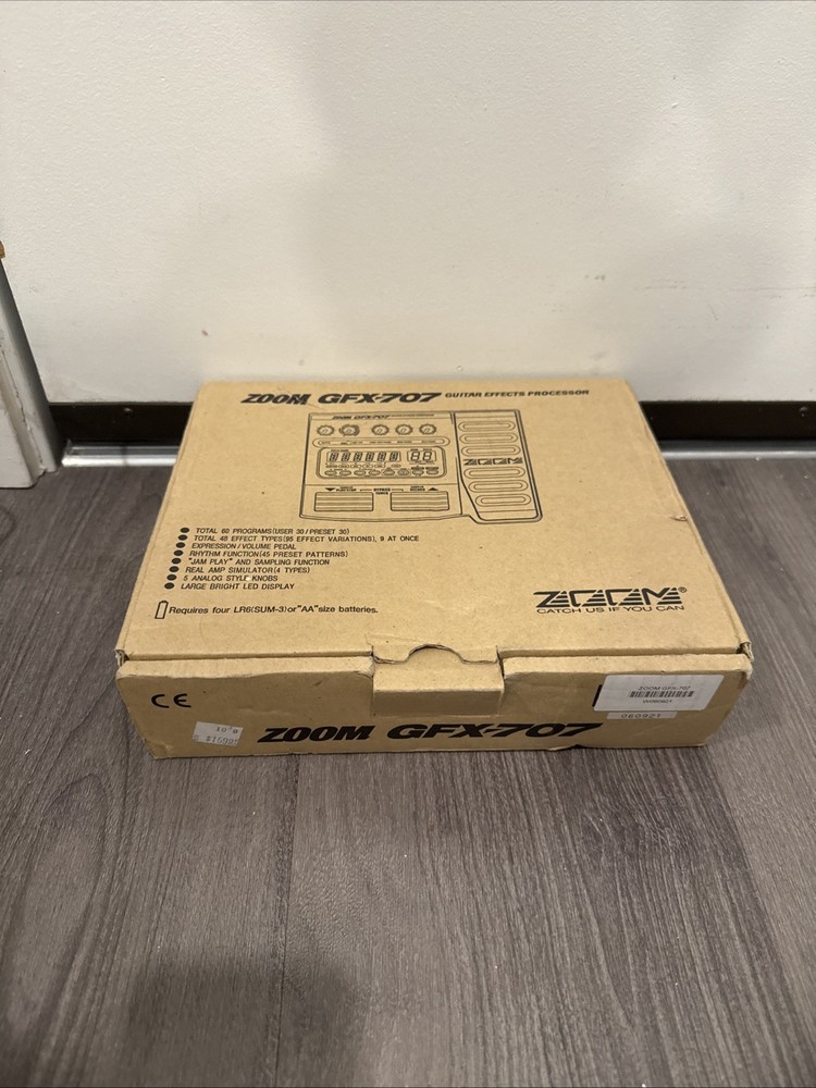 Zoom GFX-707 Guitar Effects Processor