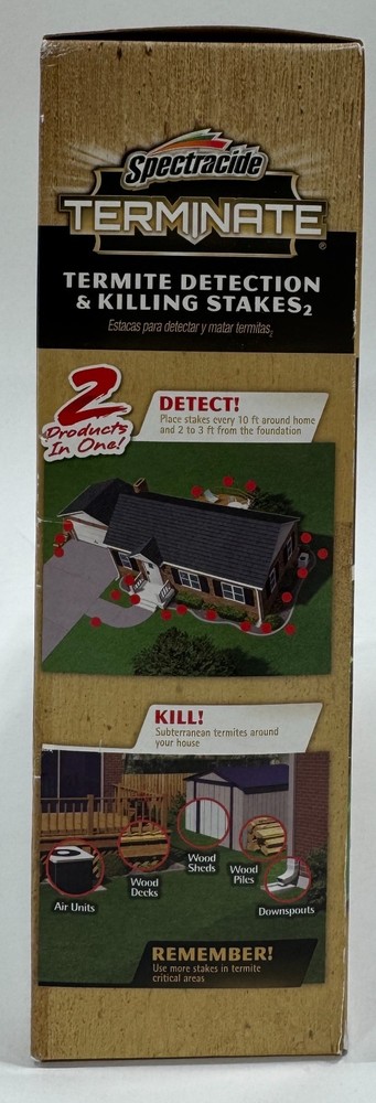 Spectracide Terminate Termite Detection & Killing Replacement Stakes 5 Count