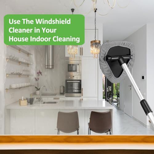 3 Pieces Windshield Cleaning Tool Inside Car Window Cleaner Cleaning Tool