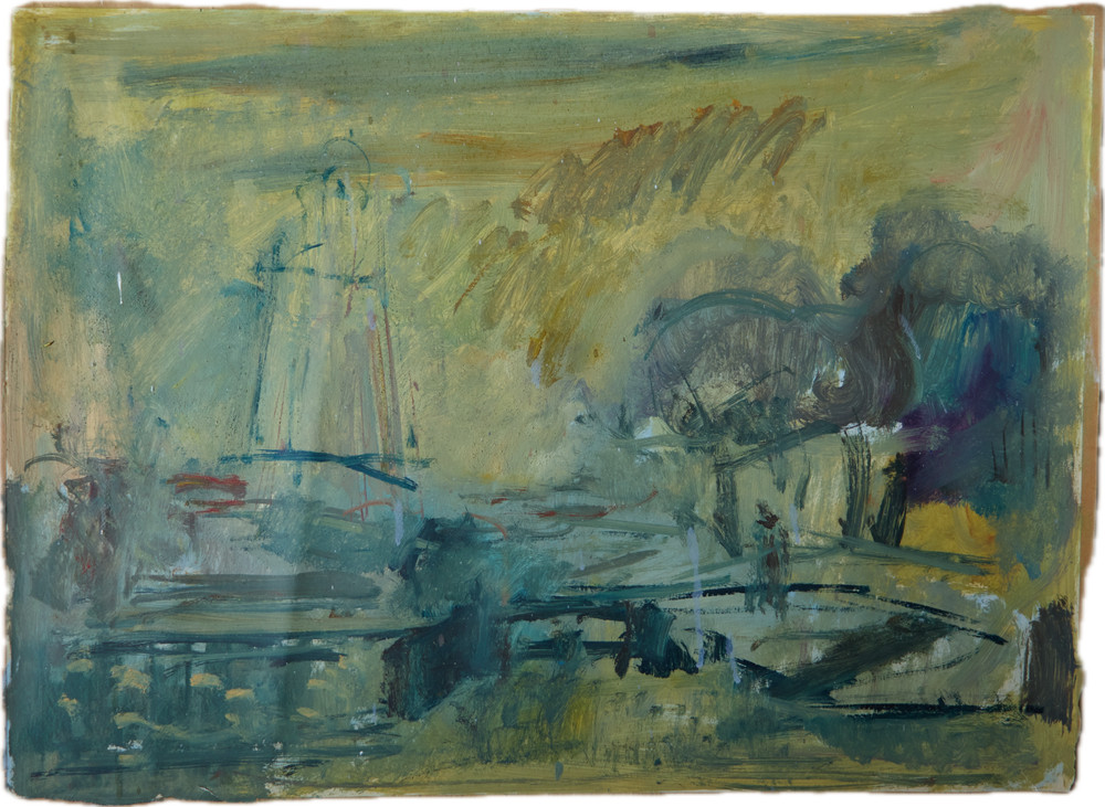 Expressionist Painting ~1920/30 - Landscape