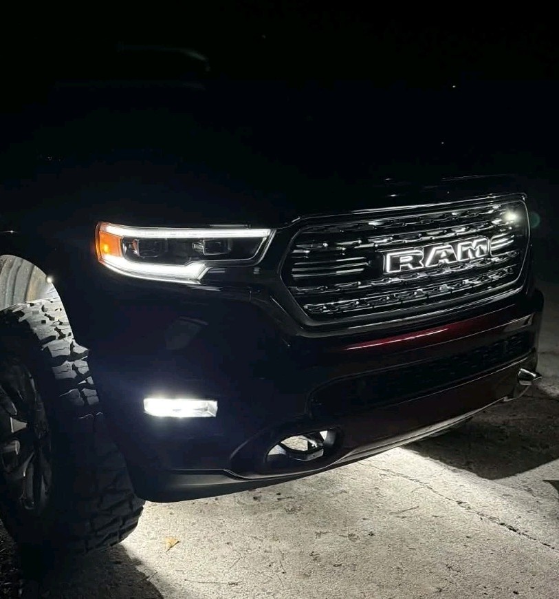 Led Illuminated RAM Rebel Black Finish