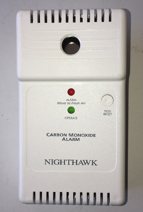 Kidde Nighthawk Carbon Monoxide Alarm Basic AC Direct Plug Reset Button OPEN BOX