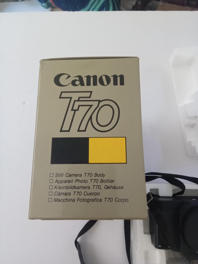 Canon Camera T70 Dual Metering System Camera