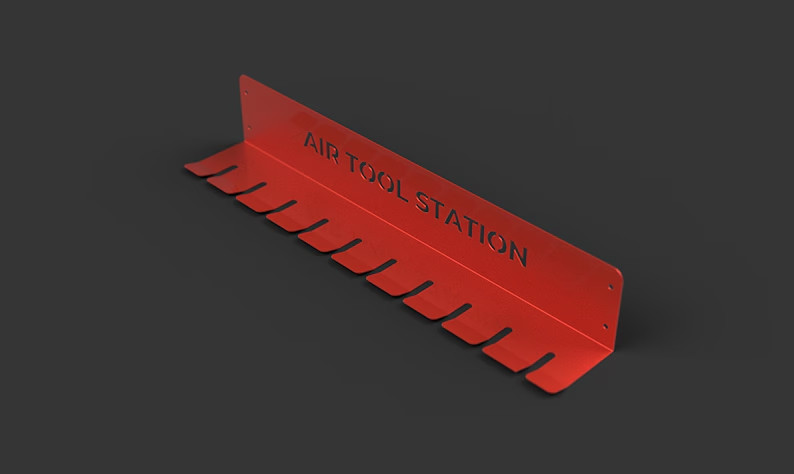 Air Tool Holder, Tool Organization, Garage, Workshop, Multiple Colors Available