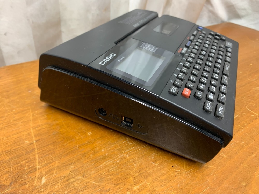 Casio CW-K85 Disc Title Printer Thermal For CD DVD