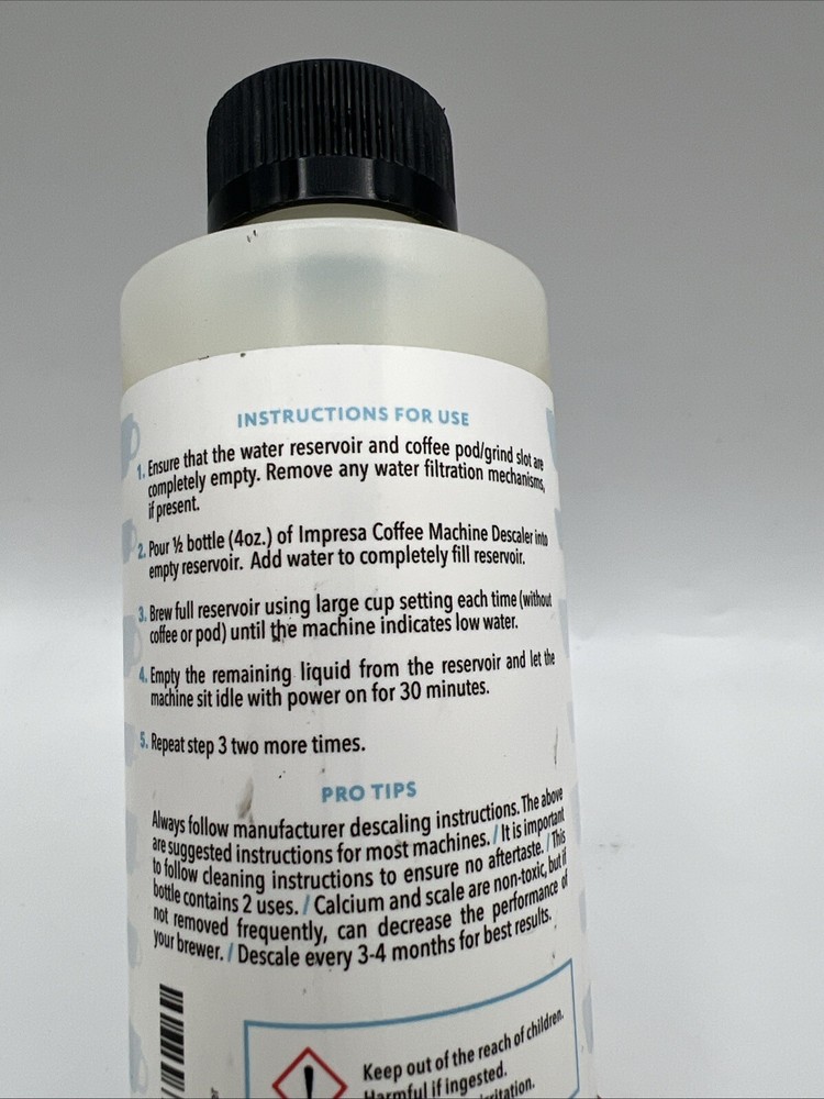 Keurig Descaler (2 Uses Per Bottle) Universal Descaling Solution 3 Pack