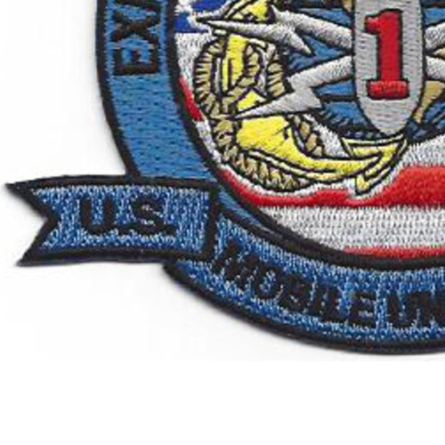 EOD Explosive Ordnance Disposal Mobile Unit One Patch
