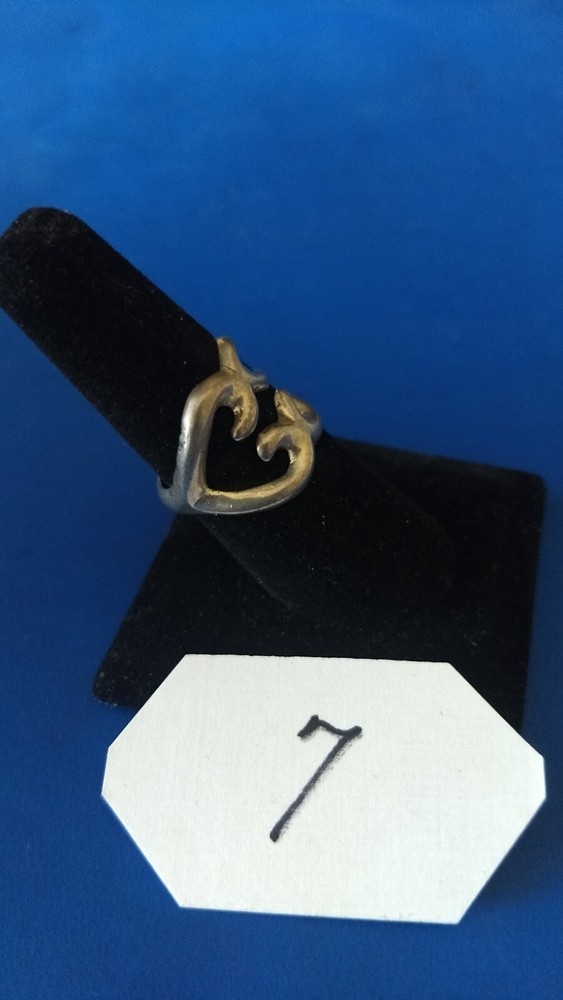 Vintage Native American Sterling Ring size 7