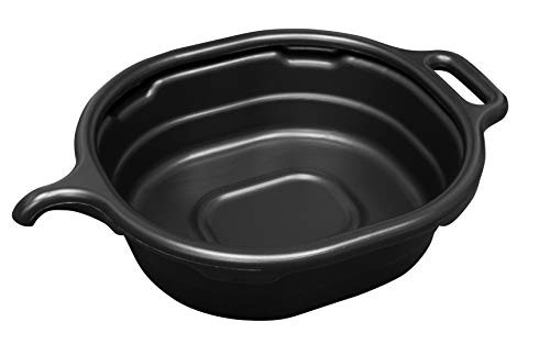 17972 4.5 Gallon Oval Drain Pan Black