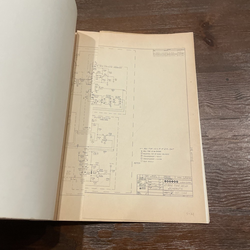 Rantec Model ET-300 Series Time Delay Indicator Instruments Technical Manual