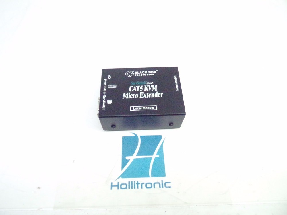 Black Box Cat5 KVM Micro Extender Local Module ACU3001A (ServSwitch)