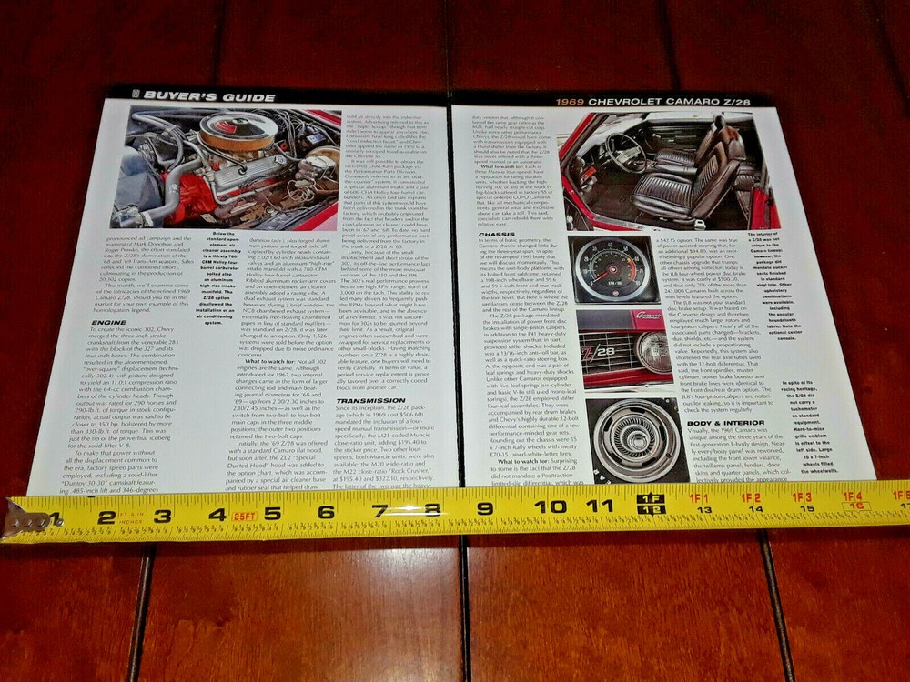 1969 CAMARO Z28 ORIGINAL 2015 ARTICLE