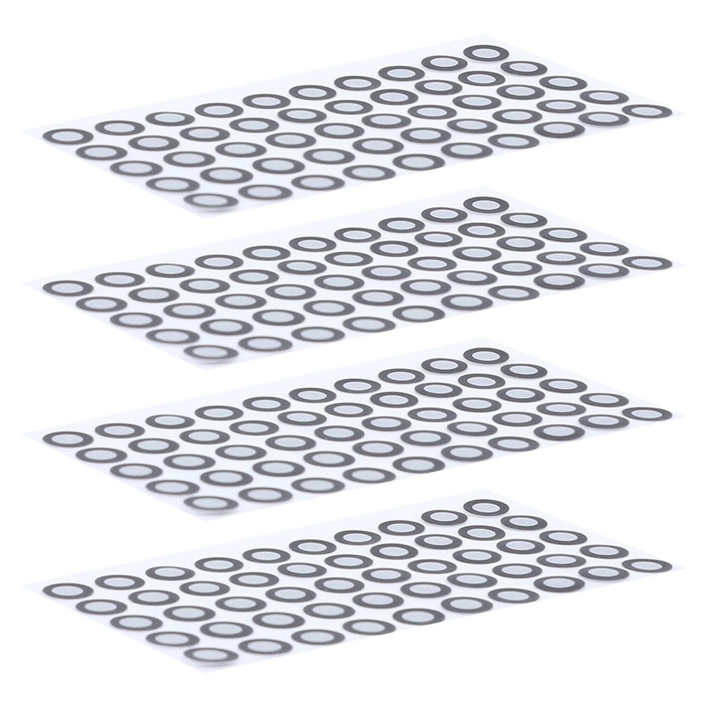 500 Pcs 3D Scanning Marker 6mm ID 10mm OD Reference Point Diffuse Reflect WT