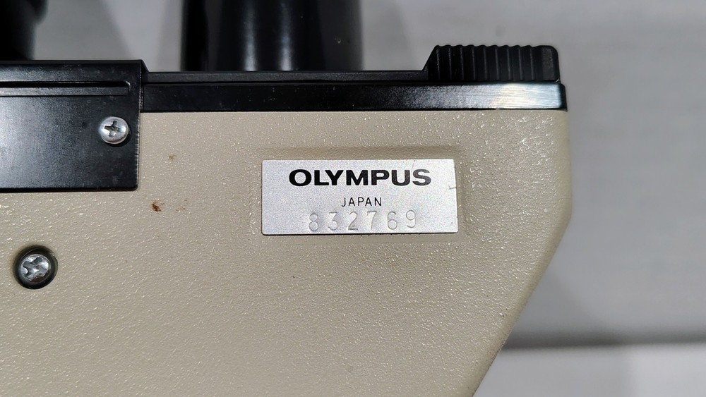 Olympus CH-2 CHT Microscope Binocular Eyepiece Head & Microscope Objectives Read