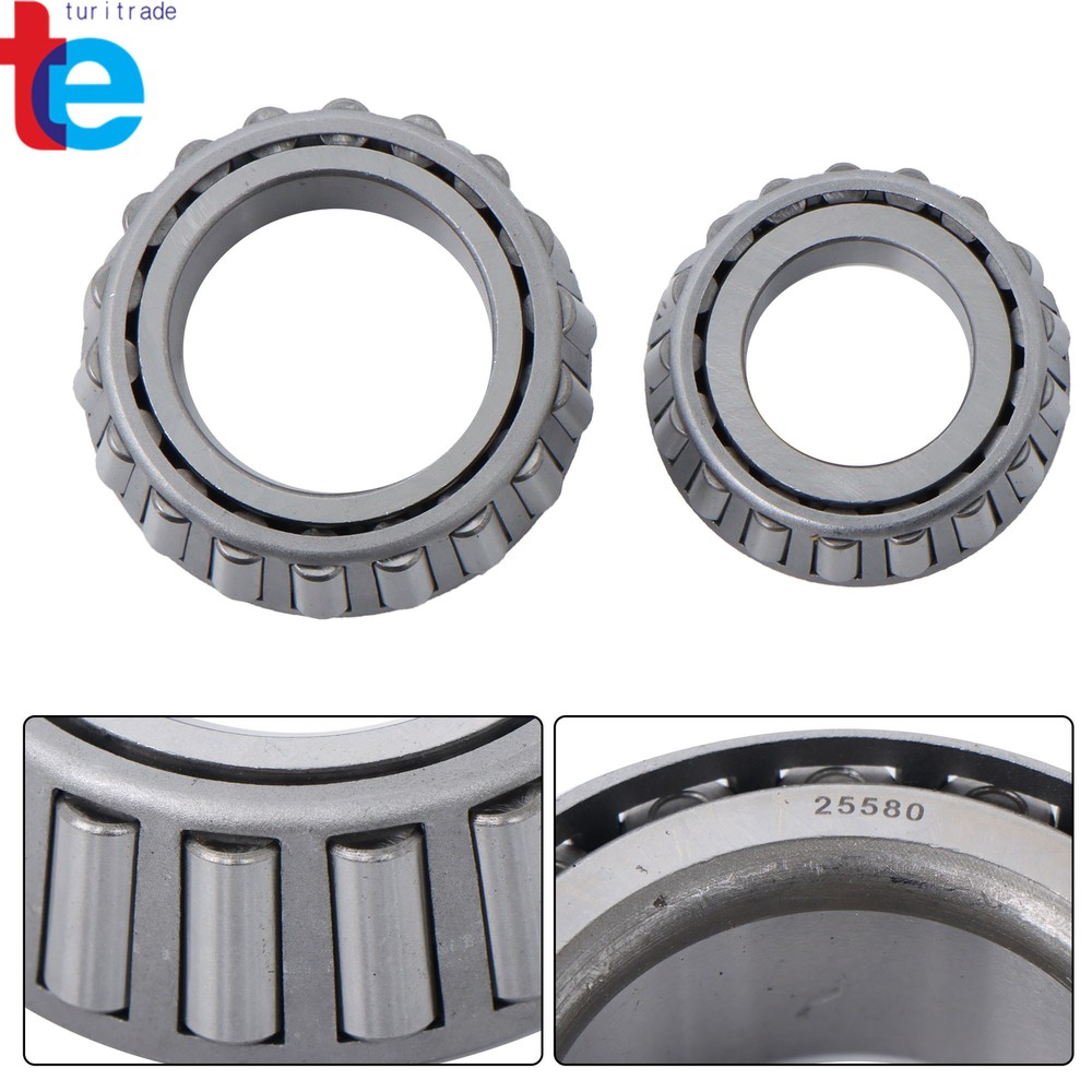 For 5200-7000lbs Axles 4Sets Trailer Hub Wheel Bearing Replace Kit 25580 14125A